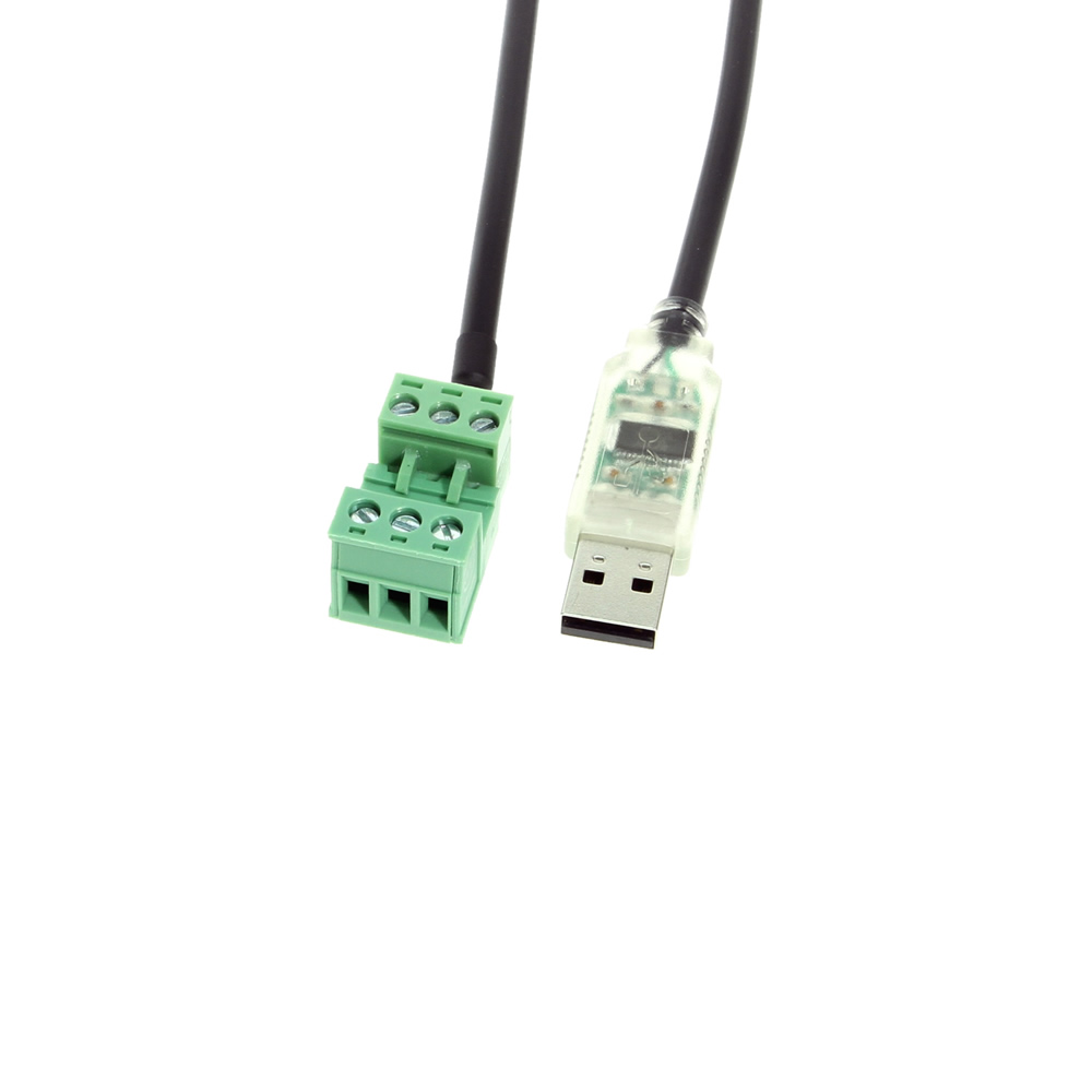 Cable convertidor RS485 con tornillo terminal