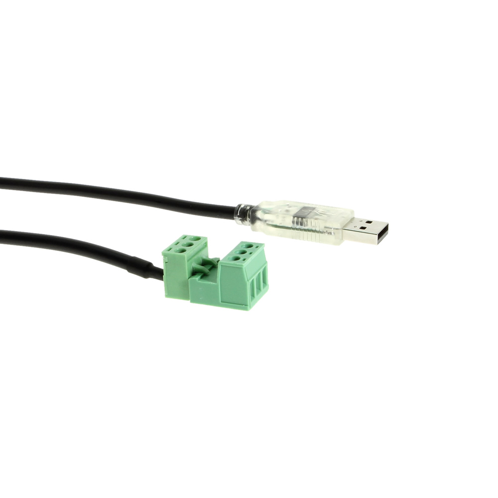 Cable convertidor RS485 con tornillo terminal