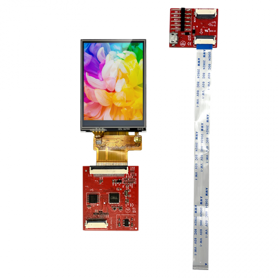 2,4 pulgadas 240*320 ST7789V IC Uart interfaz transmisiva PIILCD Lcd TFT Módulo de panel de pantalla