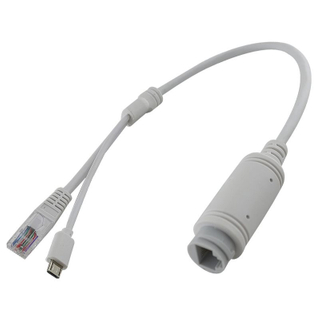 Estándar 5V-POE Separador divisor e inyector Conector Mcro USB