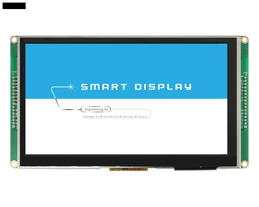 Pantalla inteligente Modbus RS485 de 7' con pantalla táctil capacitiva