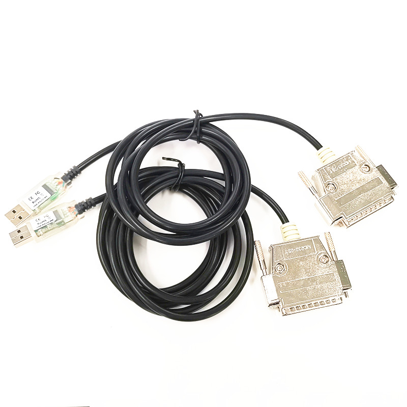 Adaptador de serie USB a RS232 con chip FTDI, programación de controles CNC, conector macho DB25, db9, DB15 de 25 pines, Compatible con US-232R de 1,5 m