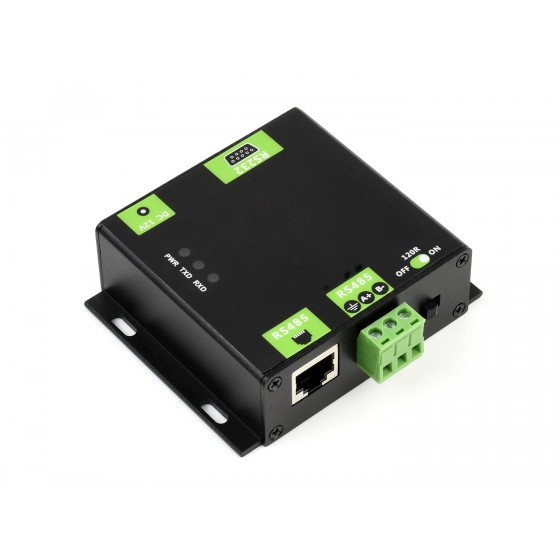 Convertidor industrial RS232/RS485 a Ethernet